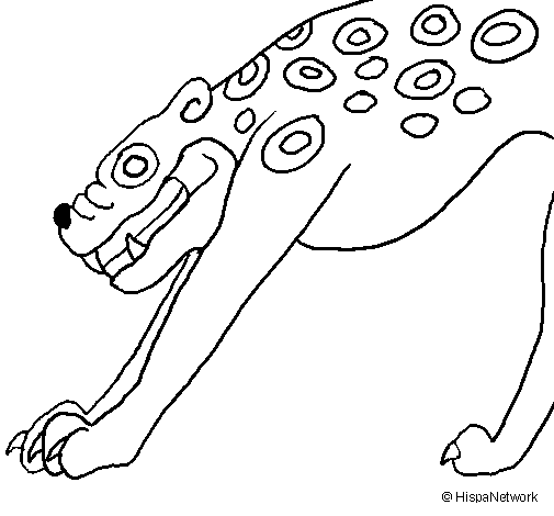 Раскраска: ягуар (Животные) #9016 - Бесплатные раскраски для печати