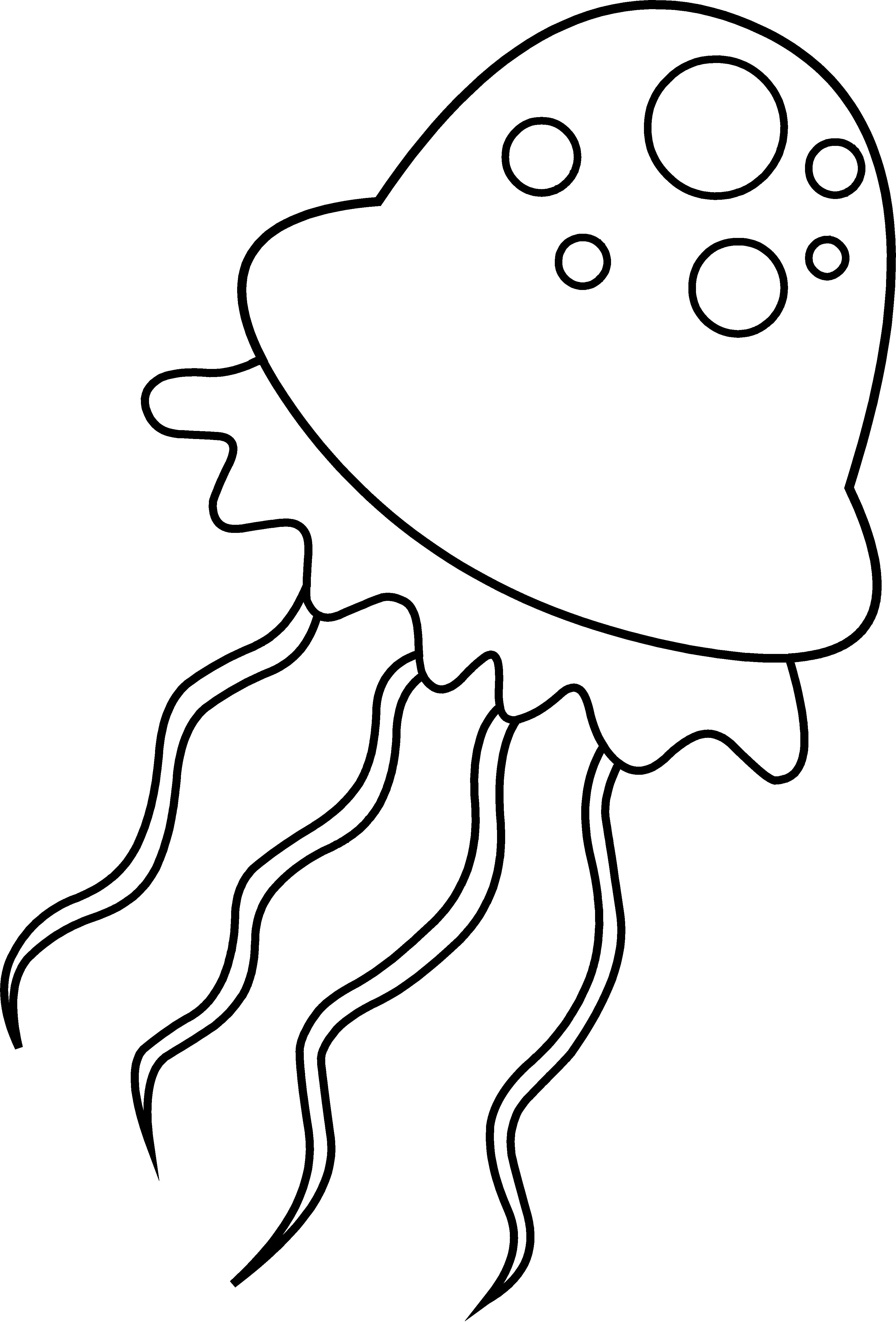 Раскраска: медуза (Животные) #20385 - Бесплатные раскраски для печати