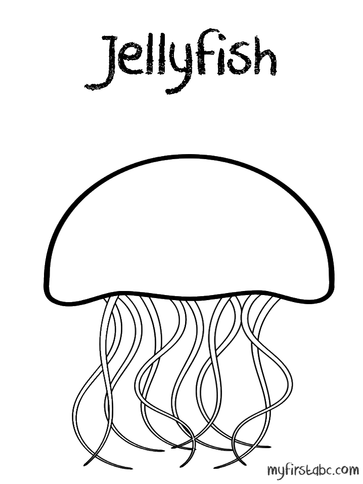 Раскраска: медуза (Животные) #20388 - Бесплатные раскраски для печати
