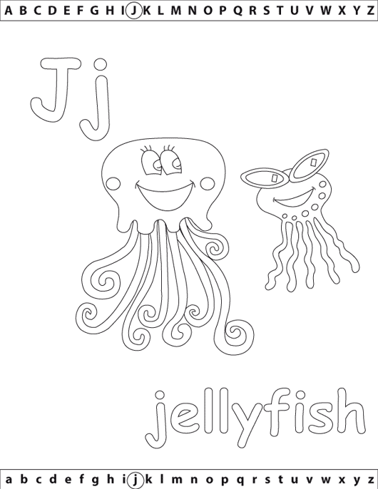 Раскраска: медуза (Животные) #20533 - Бесплатные раскраски для печати