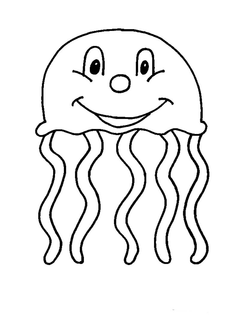 Раскраска: медуза (Животные) #20538 - Бесплатные раскраски для печати