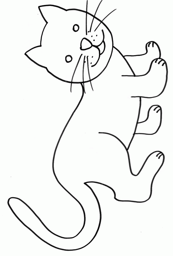 Раскраска: котенок (Животные) #18070 - Бесплатные раскраски для печати