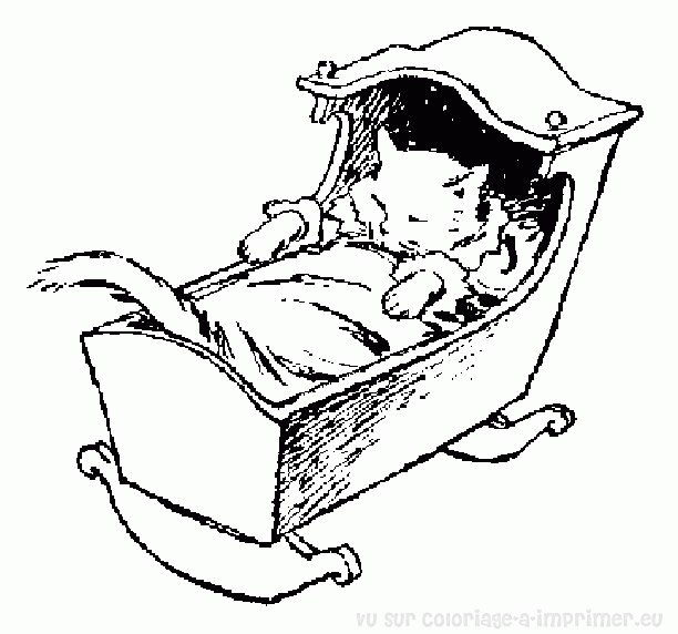 Раскраска: котенок (Животные) #18128 - Бесплатные раскраски для печати