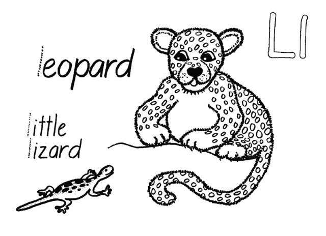 Раскраска: леопард (Животные) #9871 - Бесплатные раскраски для печати