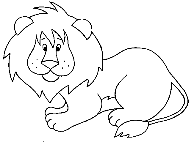 Раскраска: лев (Животные) #10259 - Бесплатные раскраски для печати