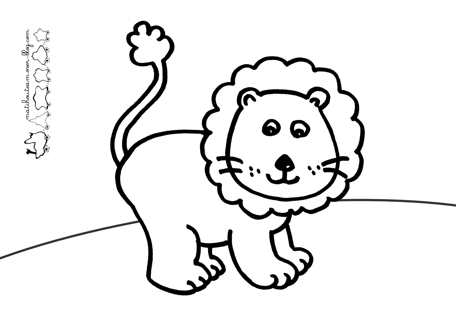 Раскраска: лев (Животные) #10282 - Бесплатные раскраски для печати