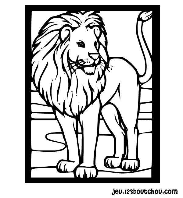 Раскраска: лев (Животные) #10289 - Бесплатные раскраски для печати