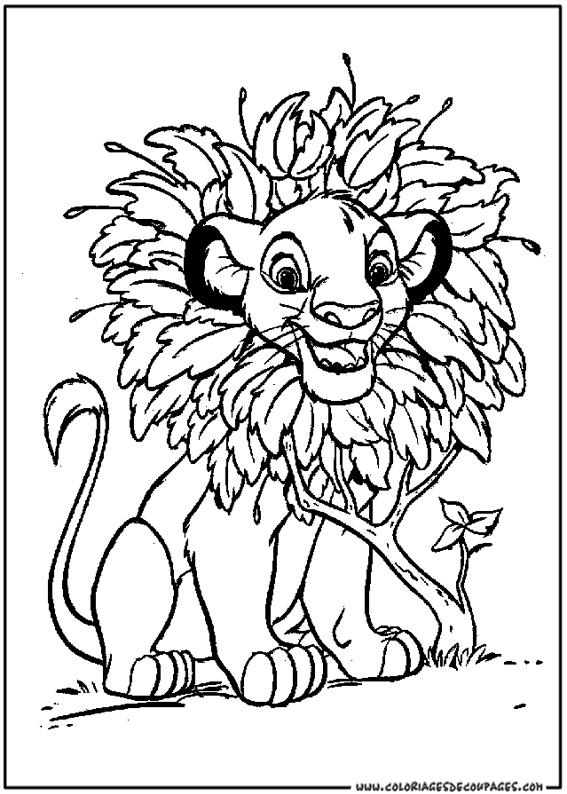 Раскраска: лев (Животные) #10312 - Бесплатные раскраски для печати
