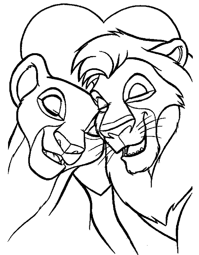 Раскраска: лев (Животные) #10315 - Бесплатные раскраски для печати