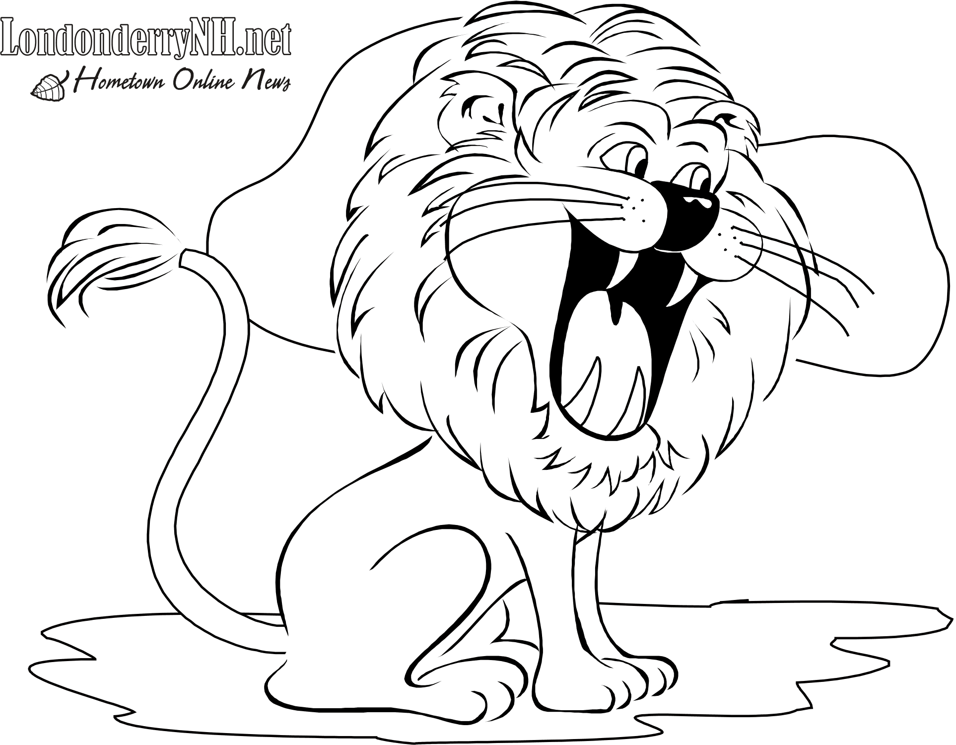 Раскраска: лев (Животные) #10323 - Бесплатные раскраски для печати