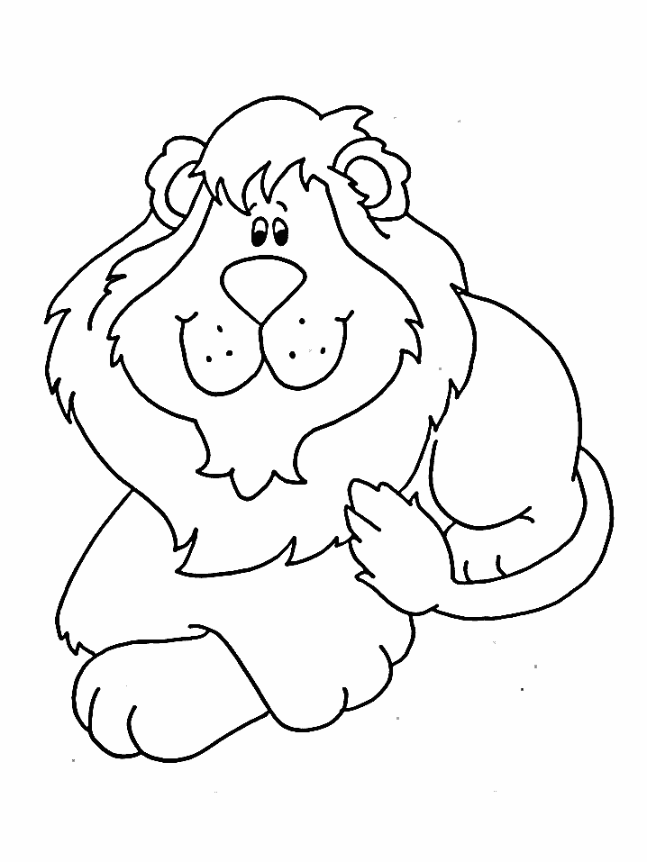 Раскраска: лев (Животные) #10333 - Бесплатные раскраски для печати