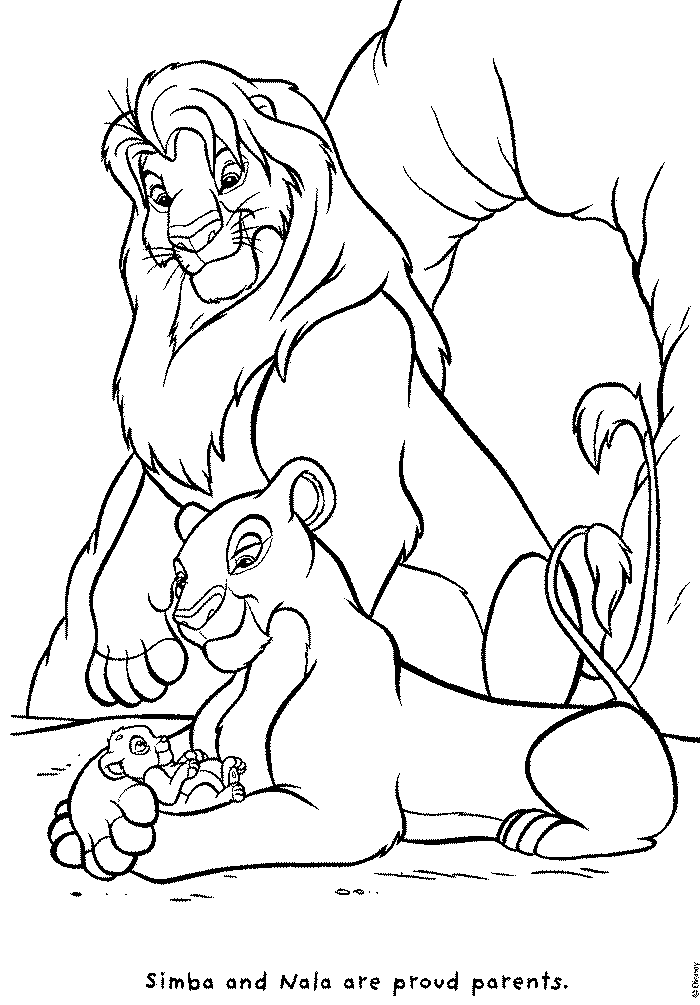 Раскраска: лев (Животные) #10371 - Бесплатные раскраски для печати