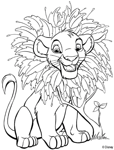 Раскраска: лев (Животные) #10397 - Бесплатные раскраски для печати
