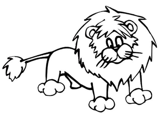 Раскраска: лев (Животные) #10424 - Бесплатные раскраски для печати