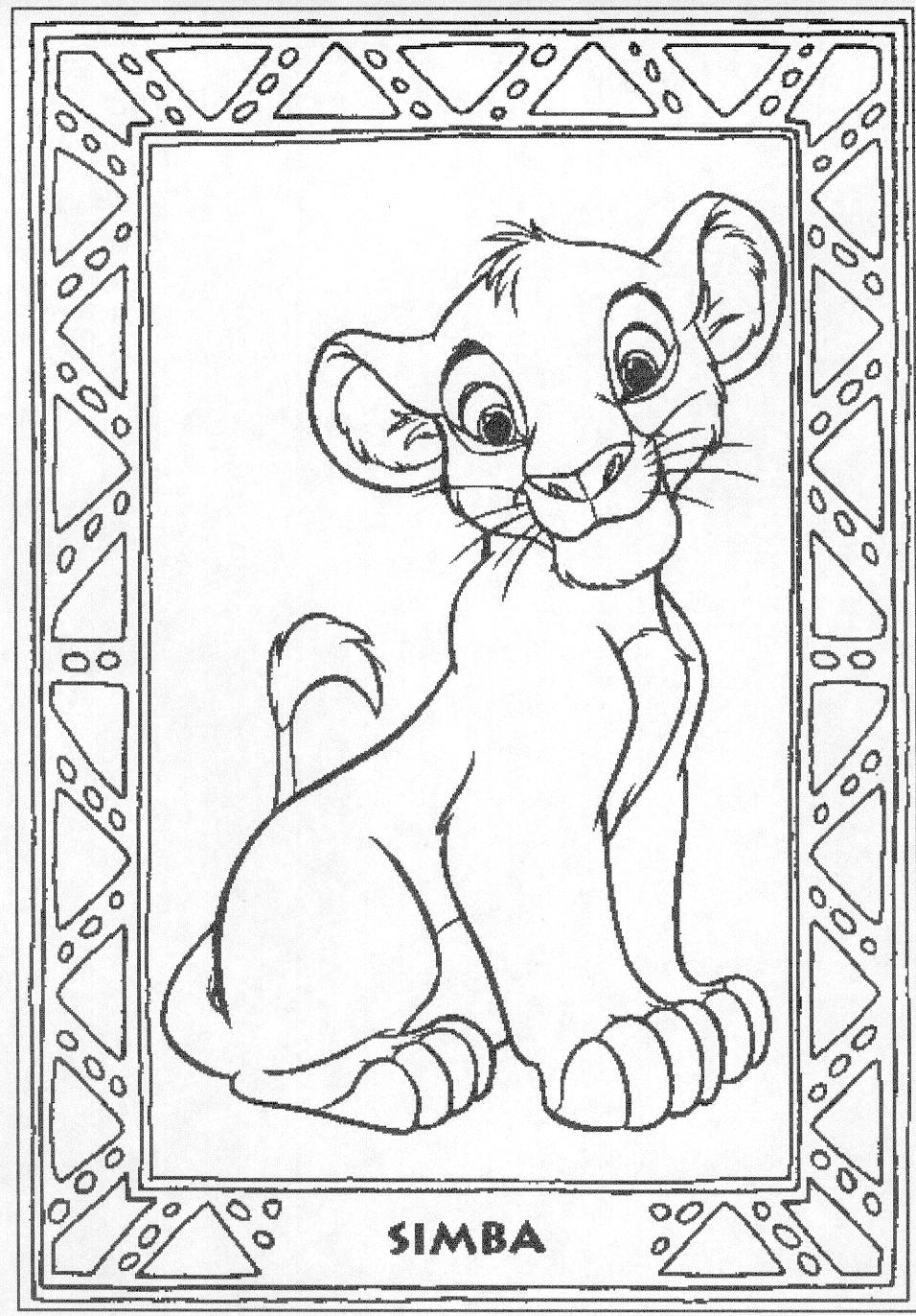 Раскраска: лев (Животные) #10429 - Бесплатные раскраски для печати