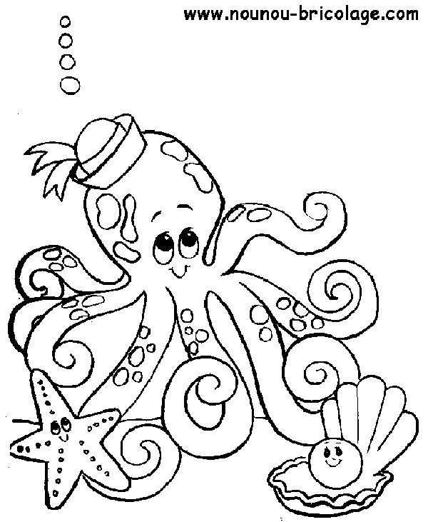 Раскраска: Морские животные (Животные) #21983 - Бесплатные раскраски для печати