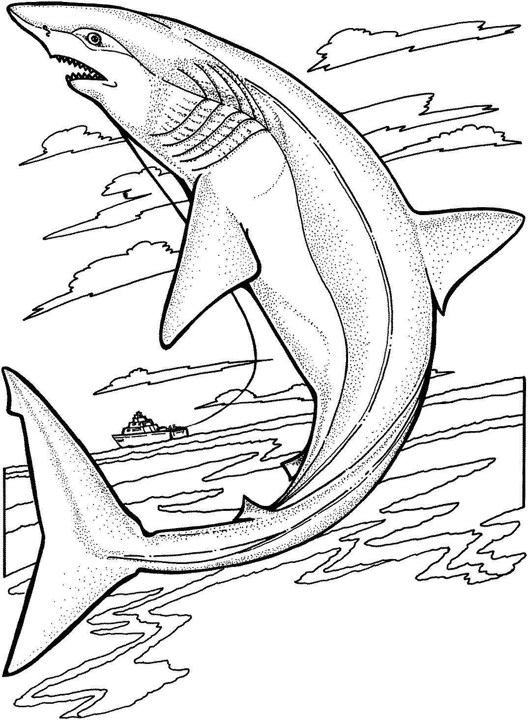Раскраска: Морские животные (Животные) #22073 - Бесплатные раскраски для печати