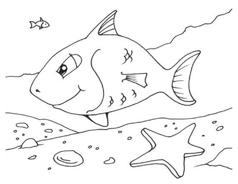 Раскраска: Морские животные (Животные) #22091 - Бесплатные раскраски для печати