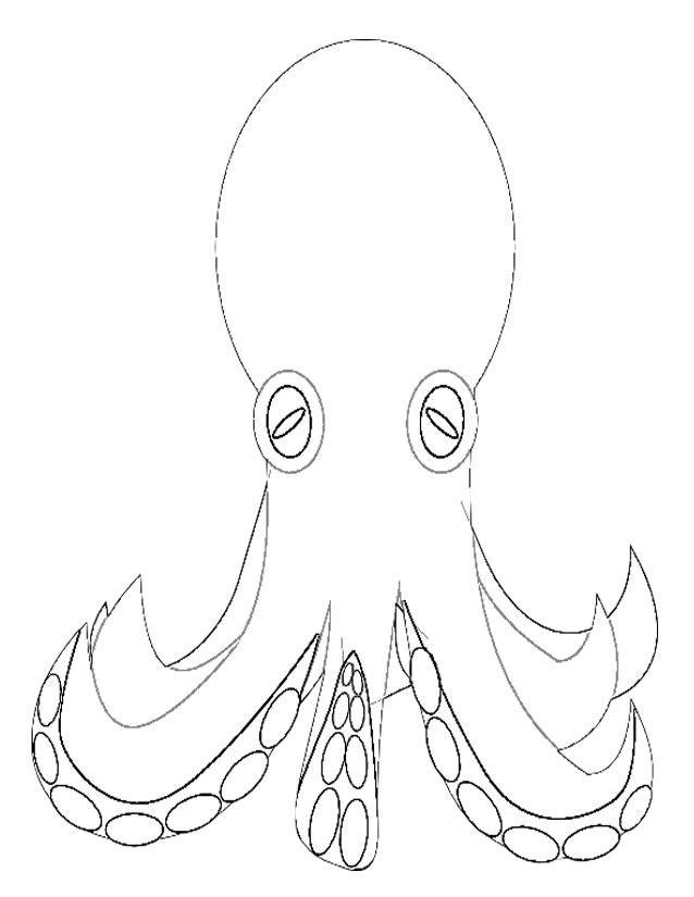 Раскраска: Морские животные (Животные) #22150 - Бесплатные раскраски для печати
