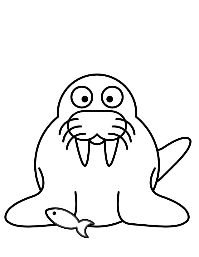Раскраска: Морские животные (Животные) #22171 - Бесплатные раскраски для печати