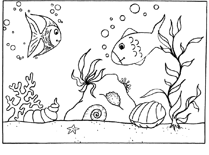 Раскраска: Морские животные (Животные) #22252 - Бесплатные раскраски для печати