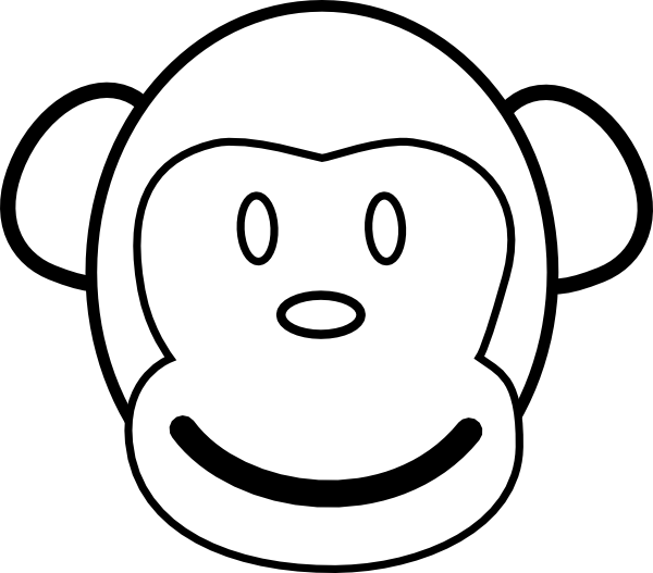 Раскраска: обезьяна (Животные) #14170 - Бесплатные раскраски для печати