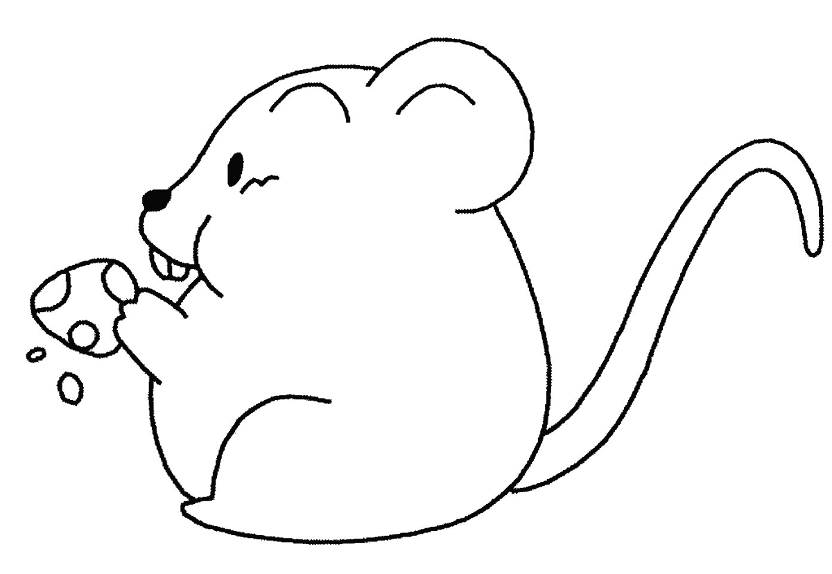 Раскраска: мышь (Животные) #13970 - Бесплатные раскраски для печати