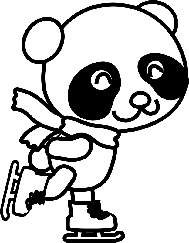 Раскраска: панда (Животные) #12493 - Бесплатные раскраски для печати