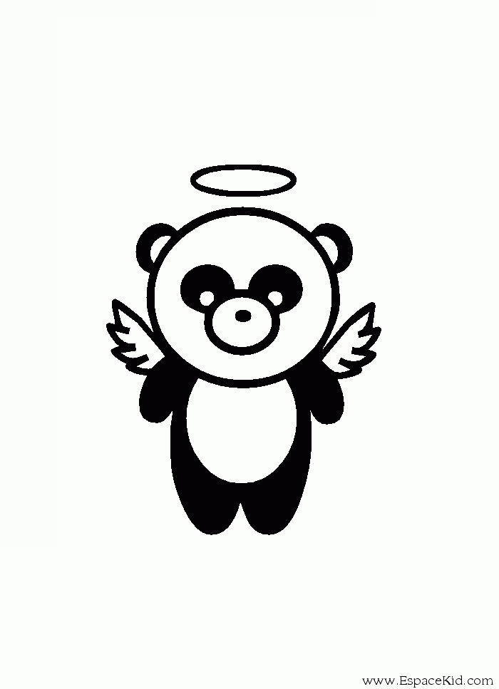 Раскраска: панда (Животные) #12498 - Бесплатные раскраски для печати