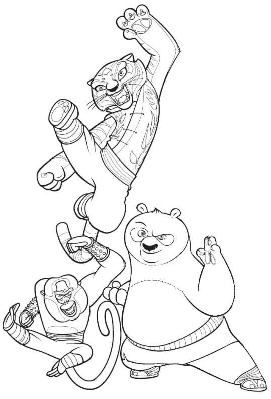 Раскраска: панда (Животные) #12539 - Бесплатные раскраски для печати