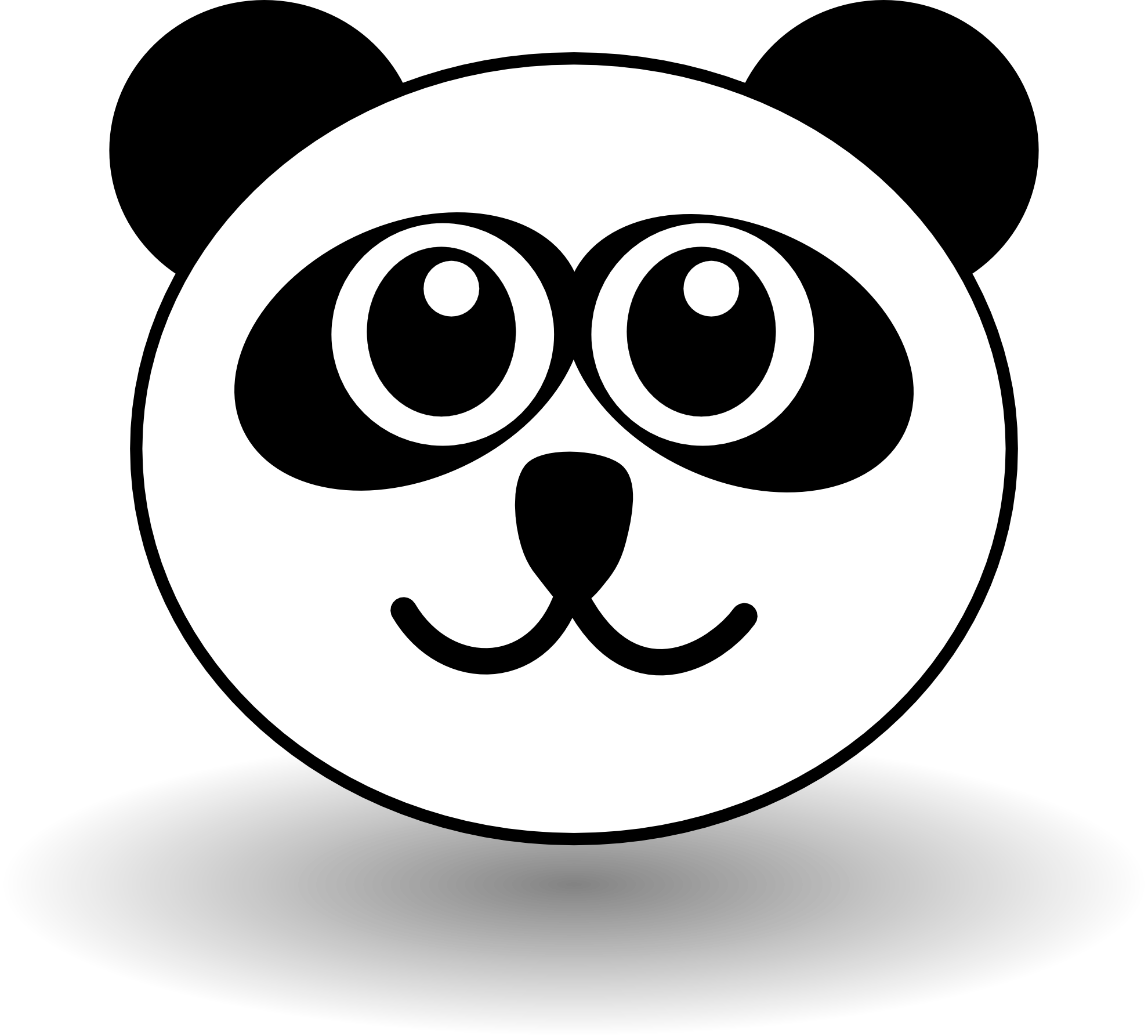 Раскраска: панда (Животные) #12541 - Бесплатные раскраски для печати