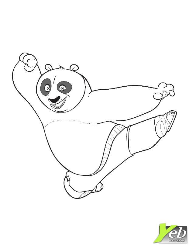 Раскраска: панда (Животные) #12613 - Бесплатные раскраски для печати
