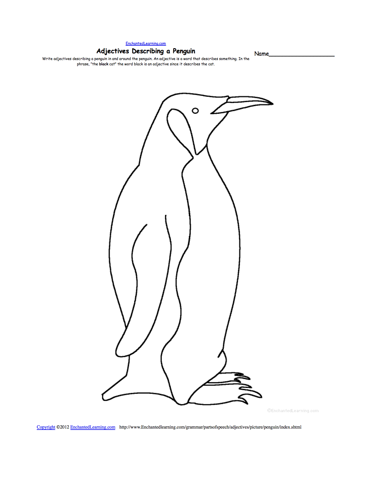 Раскраска: гагарка (Животные) #16988 - Бесплатные раскраски для печати