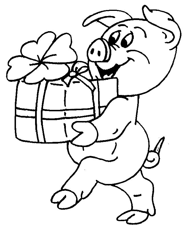 Раскраска: свинья (Животные) #3718 - Бесплатные раскраски для печати