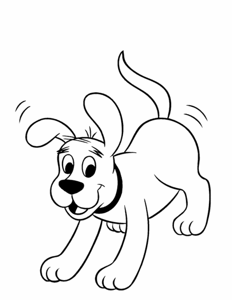Раскраска: щенок (Животные) #2975 - Бесплатные раскраски для печати