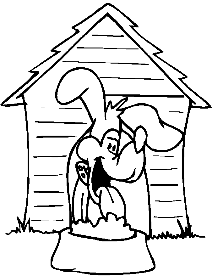 Раскраска: щенок (Животные) #2982 - Бесплатные раскраски для печати
