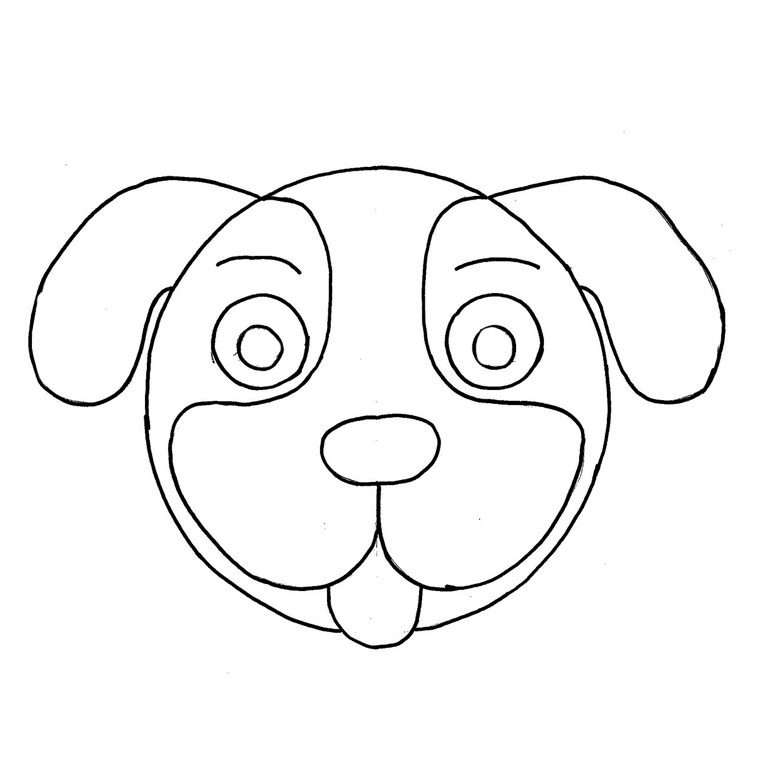 Раскраска: щенок (Животные) #3086 - Бесплатные раскраски для печати