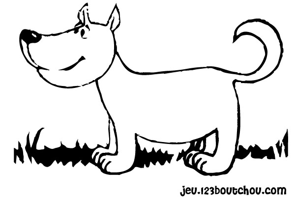 Раскраска: щенок (Животные) #3089 - Бесплатные раскраски для печати