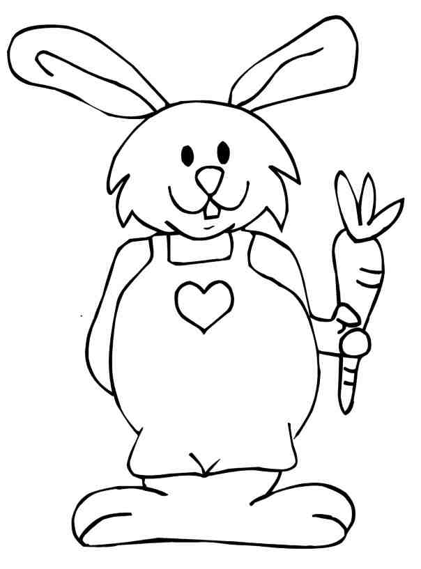 Раскраска: кролик (Животные) #9516 - Бесплатные раскраски для печати