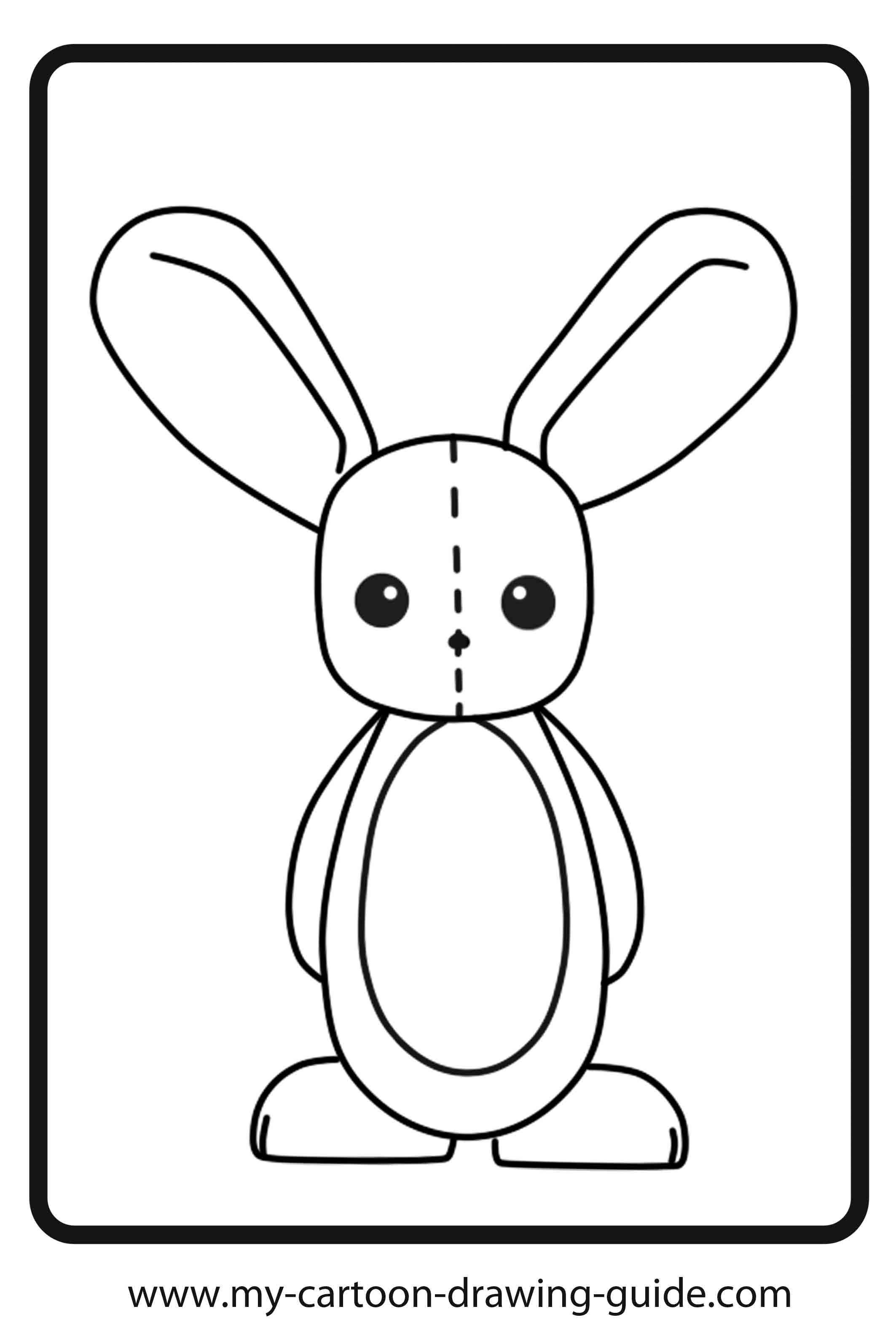 Раскраска: кролик (Животные) #9537 - Бесплатные раскраски для печати