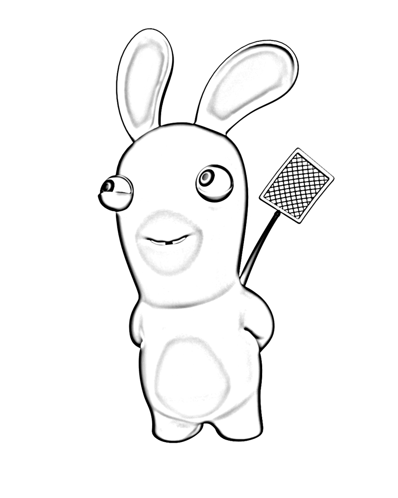 Раскраска: кролик (Животные) #9543 - Бесплатные раскраски для печати