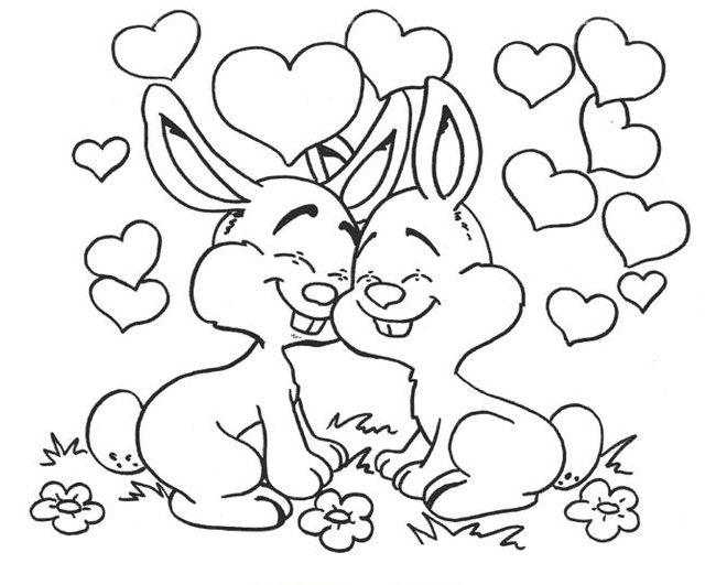 Раскраска: кролик (Животные) #9551 - Бесплатные раскраски для печати