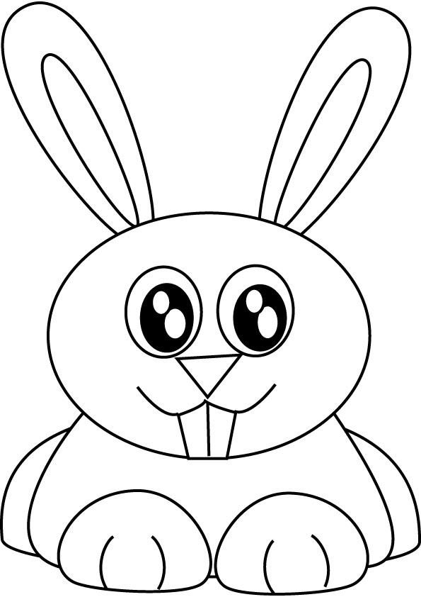 Раскраска: кролик (Животные) #9563 - Бесплатные раскраски для печати