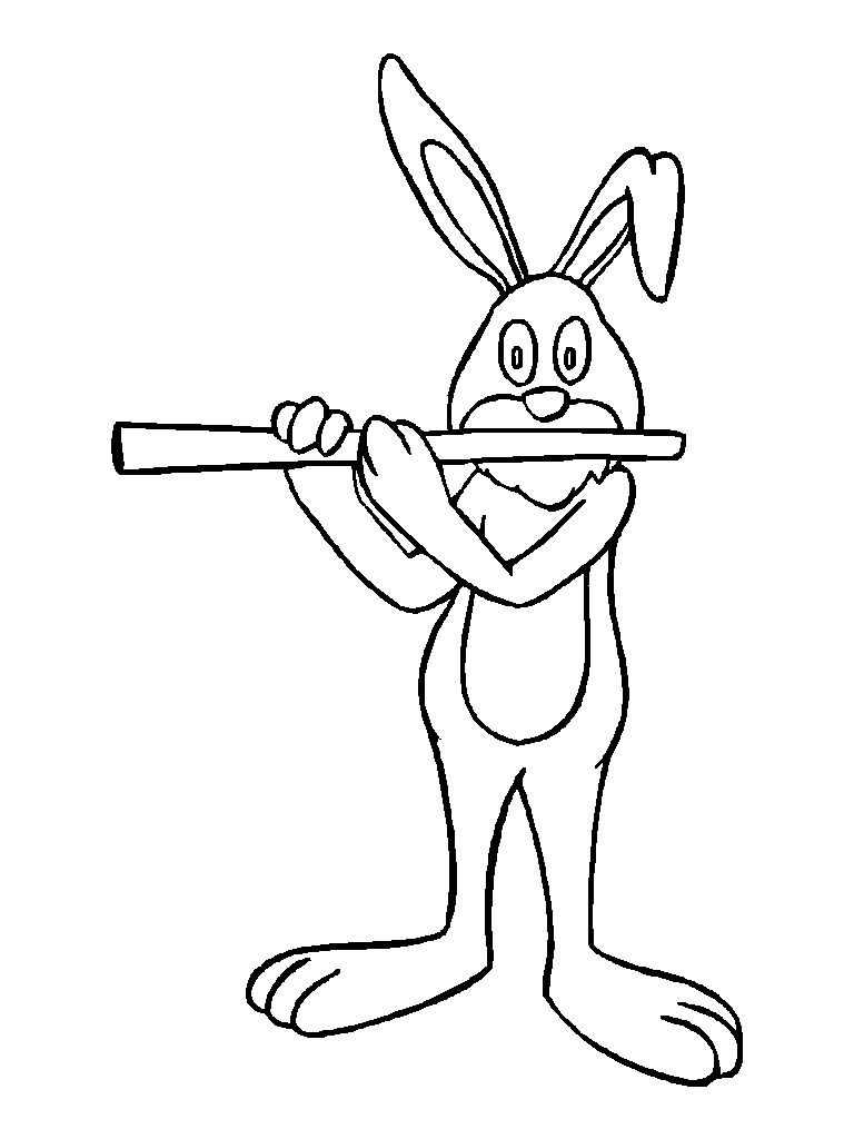 Раскраска: кролик (Животные) #9639 - Бесплатные раскраски для печати