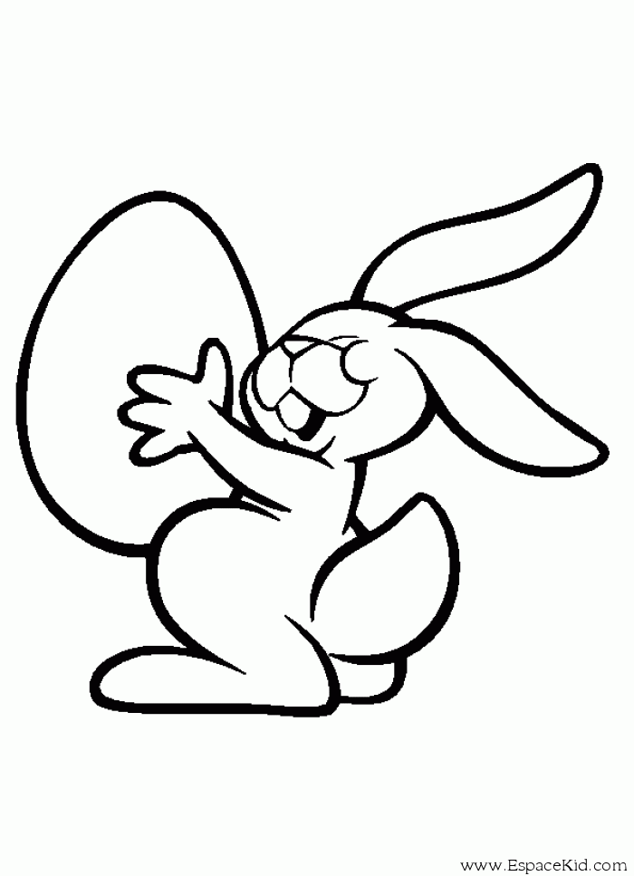 Раскраска: кролик (Животные) #9684 - Бесплатные раскраски для печати