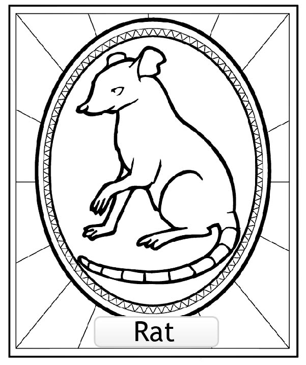 Раскраска: крыса (Животные) #15220 - Бесплатные раскраски для печати