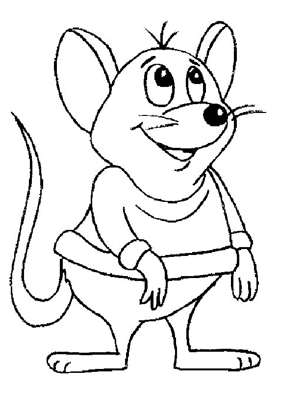 Раскраска: крыса (Животные) #15229 - Бесплатные раскраски для печати