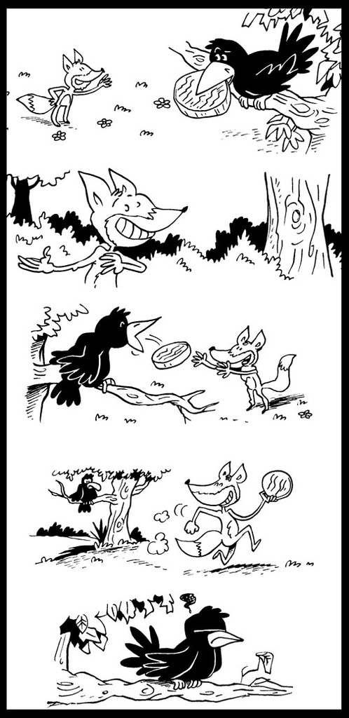 Раскраска: вороной (Животные) #4347 - Бесплатные раскраски для печати