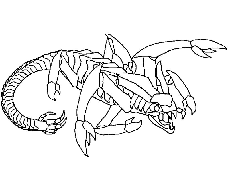 Раскраска: Скорпион (Животные) #14540 - Бесплатные раскраски для печати
