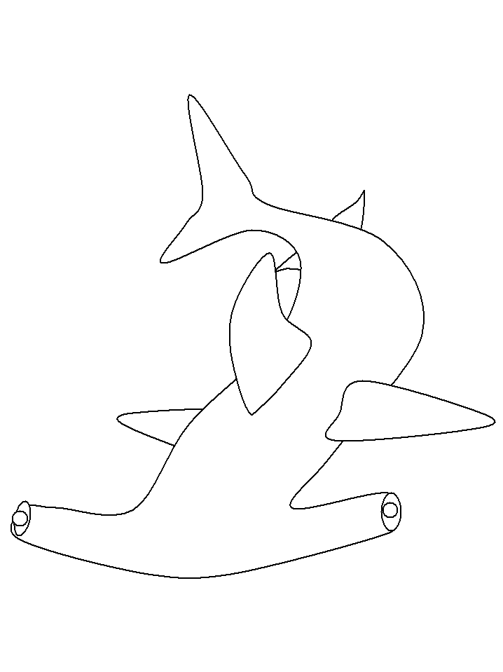 Раскраска: акула (Животные) #14844 - Бесплатные раскраски для печати